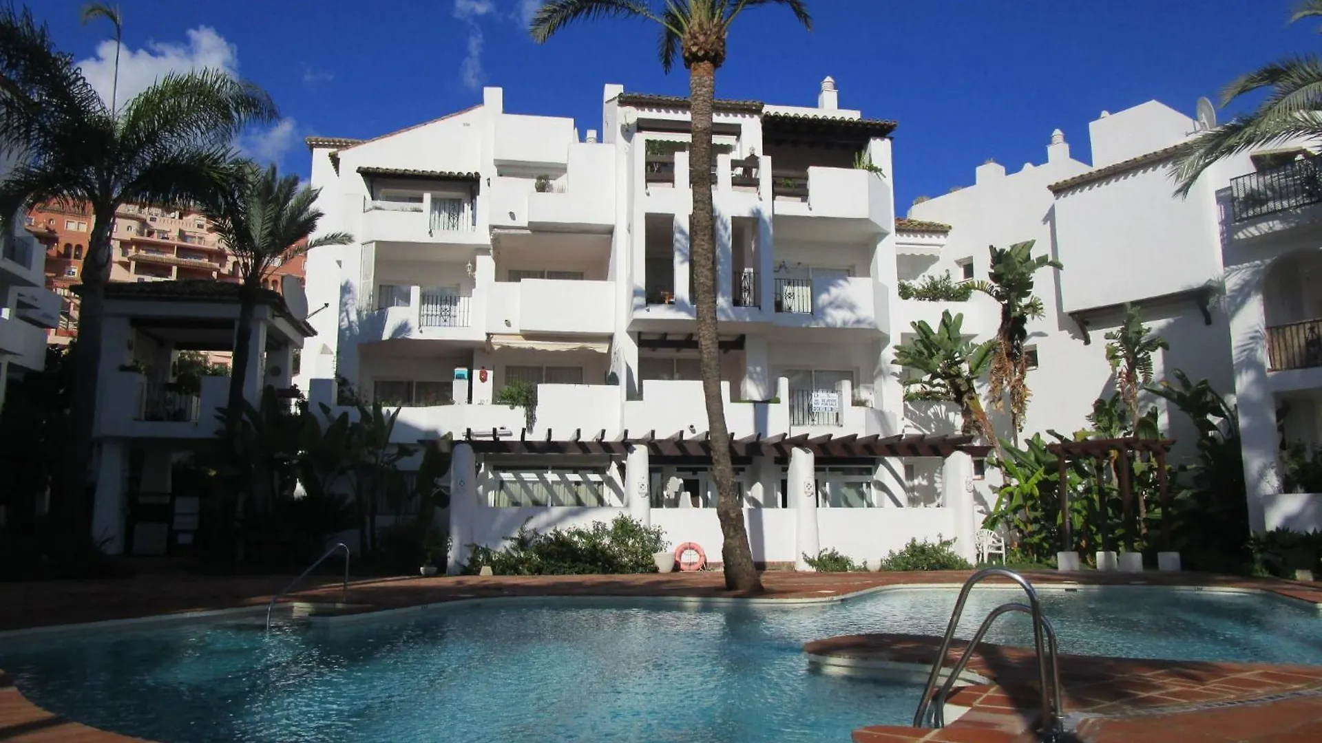 2155-Nice Groundfloor With Pool View Manilva Διαμέρισμα